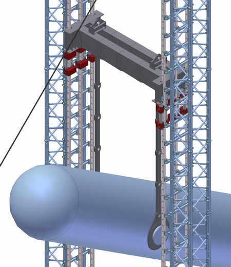 DL-TS3600 jackign tower system