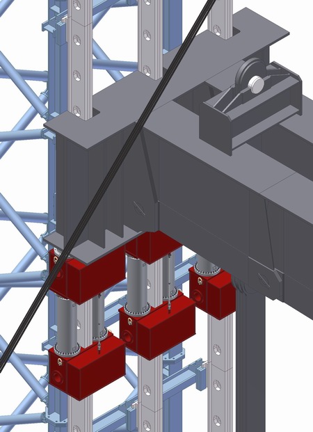 DL-TS3600 jacking tower system