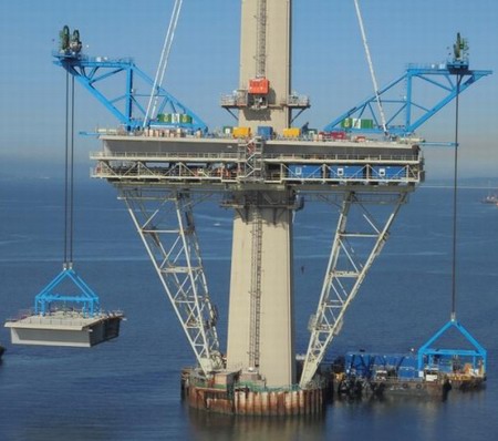 Forth Bridge Gantry view 1