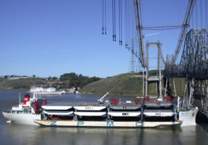 Carquinez suspension bridge