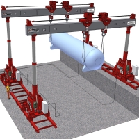 hydraulic gantry